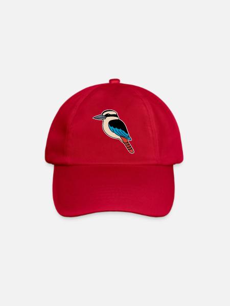 Kookaburra - Lachender Hans - Baseballkappe - klassisch Rot
