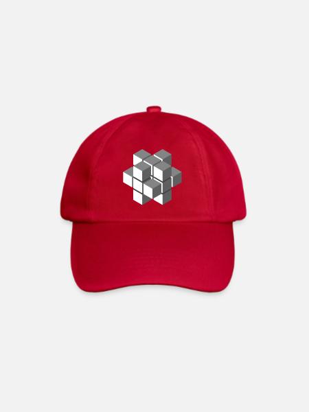 Iso-Kreuz 226 - Baseballkappe - klassisch Rot