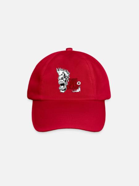 Punks not Dead - Baseballkappe - klassisch Rot