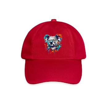 Koala - Baseballkappe - klassisch Rot - Vorne