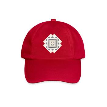 Ornament - Baseballkappe - klassisch Rot - Vorne