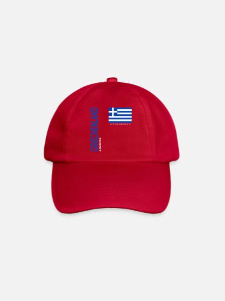 Lindos - Baseballkappe - klassisch Rot