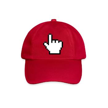 Original Maushand - Baseballkappe - klassisch Rot - Vorne