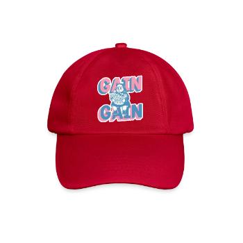 Gain Gain Gym-Mädchen Cartoon - Baseballkappe - klassisch Rot - Vorne