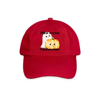 My first Halloween, mein erstes Halloween - Baseballkappe - klassisch Rot - Vorne