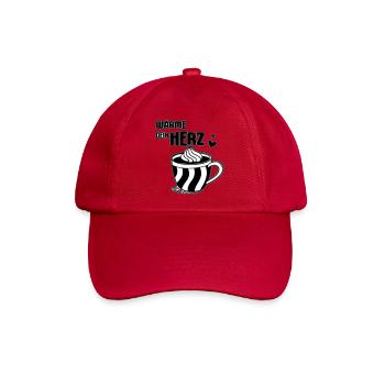 Wärme Dein Herz Kaffeetasse - Baseballkappe - klassisch Rot - Vorne