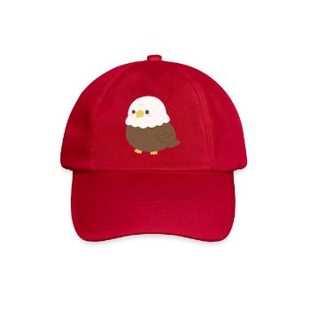 Weißkopfseeadler - Baseballkappe - klassisch Rot - Vorne