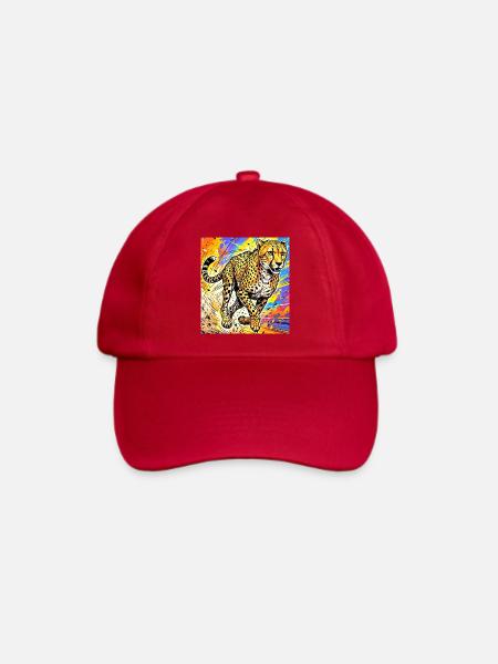 Gepard - Baseballkappe - klassisch Rot