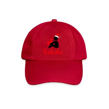 HoHo Geschenk Santa Stil - Baseballkappe - klassisch Rot - Vorne