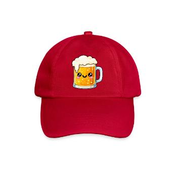 Kawaii Bierkrug Jubel - Baseballkappe - klassisch Rot - Vorne