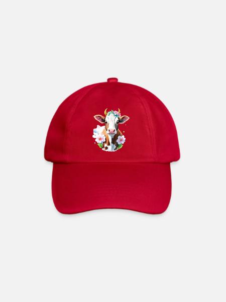 Kleine Kuh - Baseballkappe - klassisch Rot