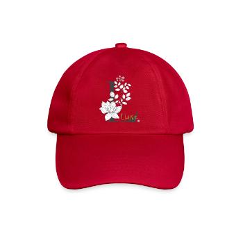 Buchstabe L  Liane - Baseballkappe - klassisch Rot - Vorne