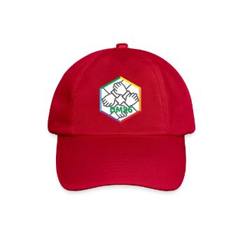DM-Logo 2026_new - Baseballkappe - klassisch Rot - Vorne