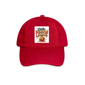 Kleine Kürbislegende - Baseballkappe - klassisch Rot - Vorne