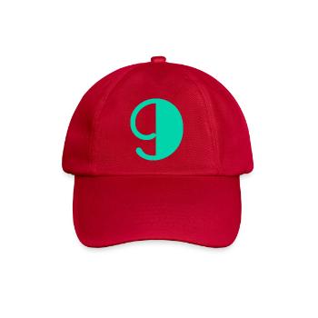 9. ALLES GUTE ZUM GEBURTSTAG. ALLES GUTE ZUM GEBURTSTAG! - Baseballkappe - klassisch Rot - Vorne