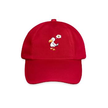Möwe Will Meer Pommes - Baseballkappe - klassisch Rot - Vorne