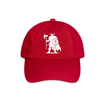 wikinger warrior - Baseballkappe - klassisch Rot - Vorne