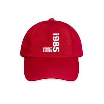 40th Anniversary Männlich Weiblich 40 Jahre alt geboren im Jahr 1985 - Baseballkappe - klassisch Rot - Vorne