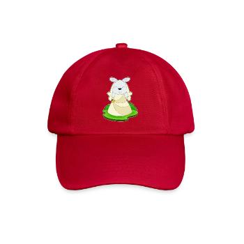 Hase Braut Schleier Hochzeit - Baseballkappe - klassisch Rot - Vorne