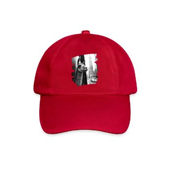 NYC Lama - Baseballkappe - klassisch Rot - Vorne