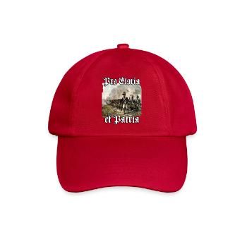 Preußische Armee | Preußen Uniform | Preußisches  - Baseballkappe - klassisch Rot - Vorne