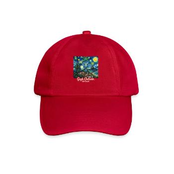  Gogh Outside Visit Brazil Starry Night Rio De - Baseballkappe - klassisch Rot - Vorne