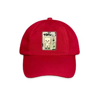 Tofu-Spielzeug-Actionfigur Charm - Baseballkappe - klassisch Rot - Vorne