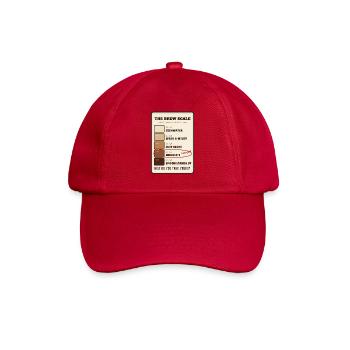 Die Brühwaage: Wie nehmen Sie Ihren Tee? - Baseballkappe - klassisch Rot - Vorne