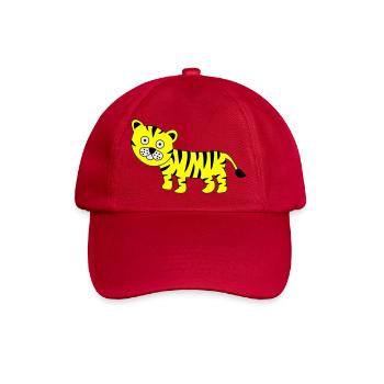 Tiger Lustig - Baseballkappe - klassisch Rot - Vorne