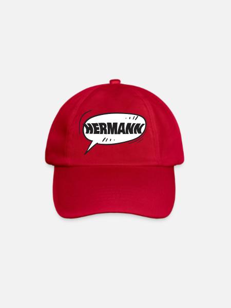 Vorname Hermann - Baseballkappe - klassisch Rot