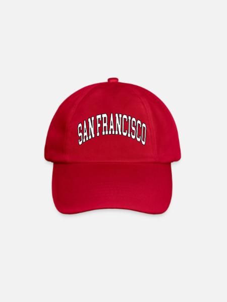 San Francisco - Baseballkappe - klassisch Rot