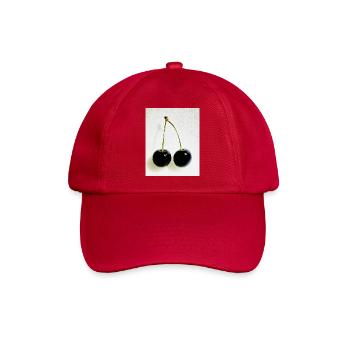 Kirsche - Baseballkappe - klassisch Rot - Vorne