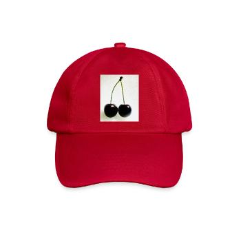 Kirsche - Baseballkappe - klassisch Rot - Vorne