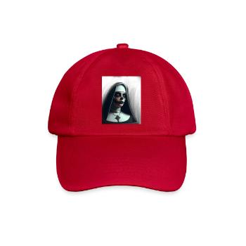 Dämonische Nonne im Nebel - Baseballkappe - klassisch Rot - Vorne