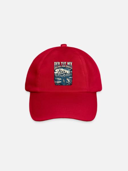 Der Will Dorsch - Baseballkappe - klassisch Rot