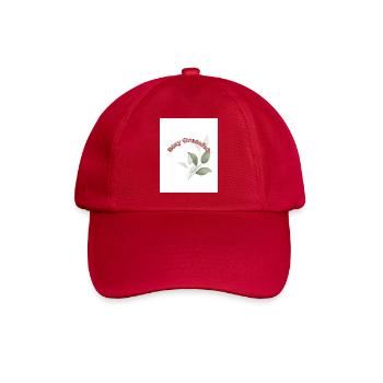 Stay Grateful - Baseballkappe - klassisch Rot - Vorne
