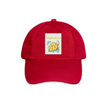 Seifenkäs - Baseballkappe - klassisch Rot - Vorne