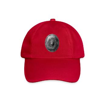 Antikes Schild – Klassische Gravur - Baseballkappe - klassisch Rot - Vorne