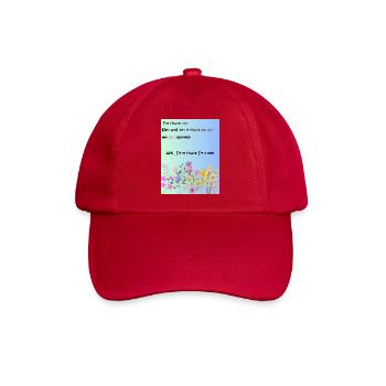 Alices Kapitel - Baseballkappe - klassisch Rot - Vorne