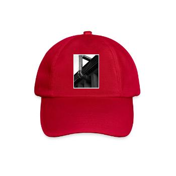 AUSLASSEN. - Baseballkappe - klassisch Rot - Vorne