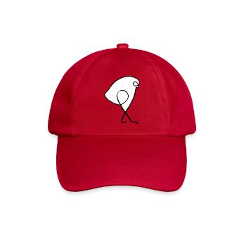 Spatz - Baseballkappe - klassisch Rot - Vorne