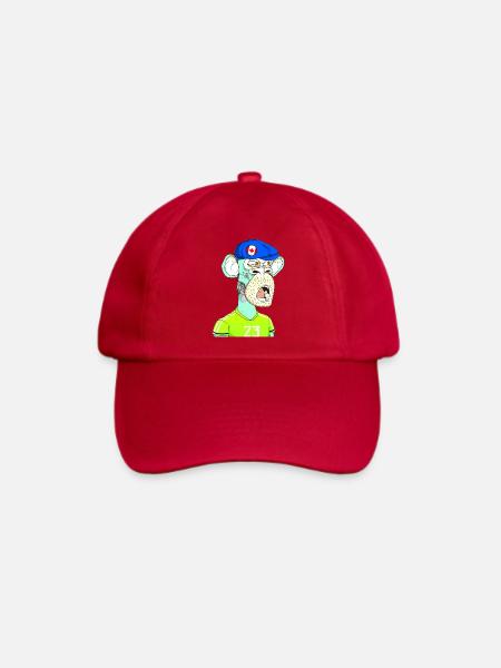 Ape Neon-Style - Baseballkappe - klassisch Rot