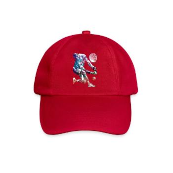 Tennisspieler - Baseballkappe - klassisch Rot - Vorne