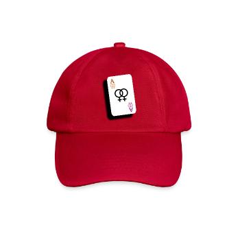 Ass der Lesben - Baseballkappe - klassisch Rot - Vorne