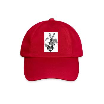 HUMANISM - Baseballkappe - klassisch Rot - Vorne