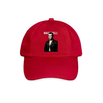 Machiavelli Rebel Noir Tee - Baseballkappe - klassisch Rot - Vorne