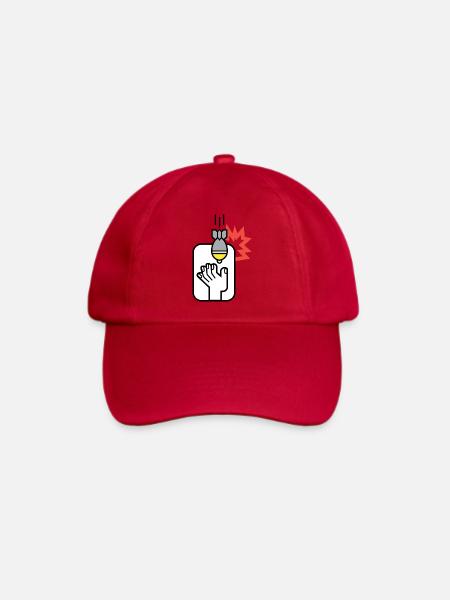 Hand mit Bombenzünder Graphic - Baseballkappe - klassisch Rot