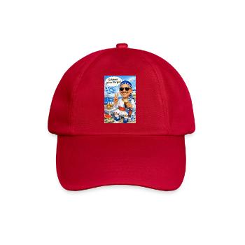 Hellas Morgengruß am Strand - Baseballkappe - klassisch Rot - Vorne