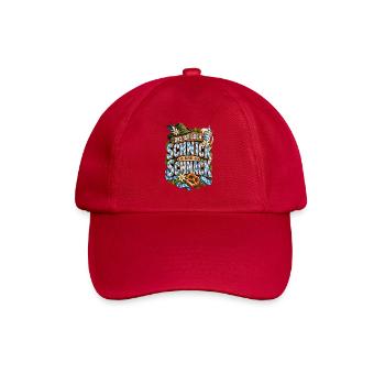Schnick Schnack Bayerischer Spruch - Baseballkappe - klassisch Rot - Vorne