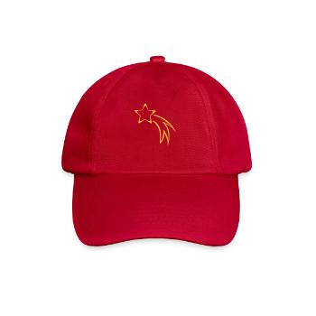 STERNSCHNUPPE - Baseballkappe - klassisch Rot - Vorne